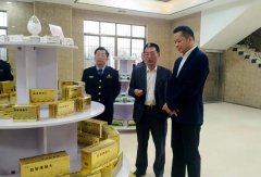梧州市委常委、政法委書記鄧旭升蒞臨強壽集團調(diào)研指導(dǎo)
